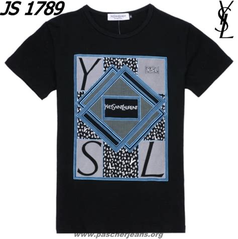 yves saint laurent tee shirt homme|yves st laurent men's shirt.